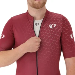 PEARL iZUMi Performance Korte mouwen shirt heren PI25021003 - hexagon red - HERD