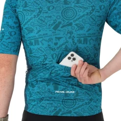 PEARL iZUMi Performance Korte mouwen shirt heren PI25021003 - turbo teal - TT1