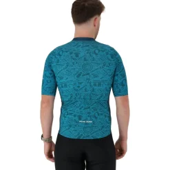 PEARL iZUMi Performance Korte mouwen shirt heren PI25021003 - turbo teal - TT1