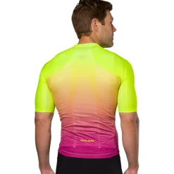 PEARL iZUMi PRO Mesh Fietsshirt Heren 11122101 - screaming yellow gradient - AAF
