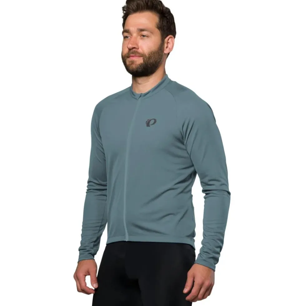 PEARL iZUMi Quest Fietsshirt met lange mouwen Heren 11122407 - dark slate - AEZ
