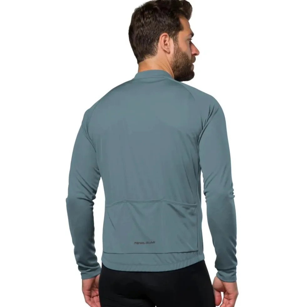 PEARL iZUMi Quest Fietsshirt met lange mouwen Heren 11122407 - dark slate - AEZ