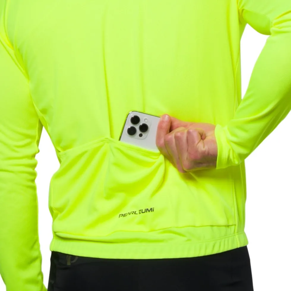 PEARL iZUMi Quest Fietsshirt met lange mouwen Heren 11122407 - screaming yellow - 428