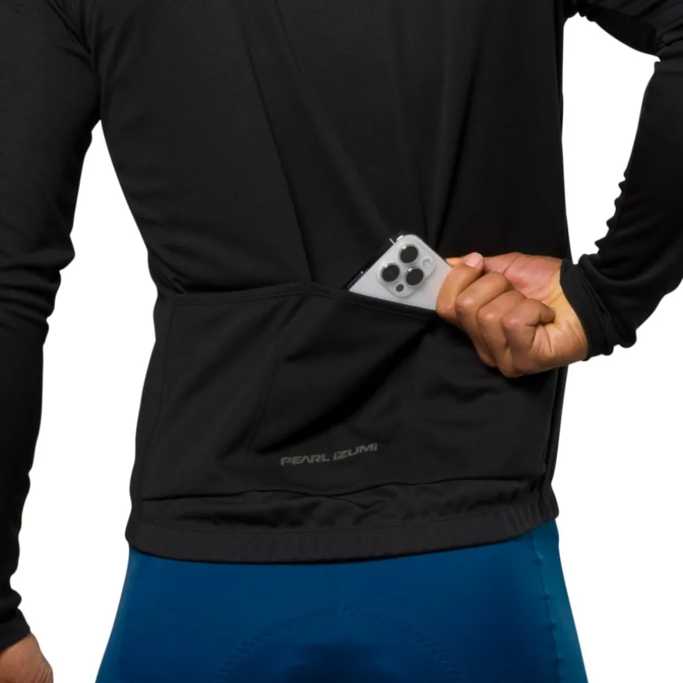 PEARL iZUMi Quest Fietsshirt met lange mouwen Heren 11122407 - zwart - 021