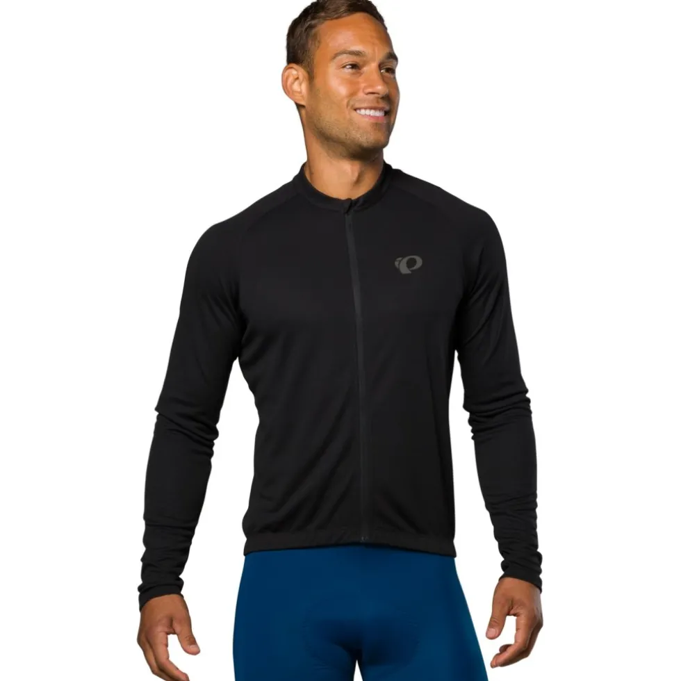 PEARL iZUMi Quest Fietsshirt met lange mouwen Heren 11122407 - zwart - 021