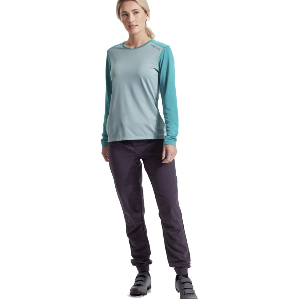 PEARL iZUMi Summit Shirt met Lange Mouwen MTB Dames 19222203 - arctic/gulf teal - HY6