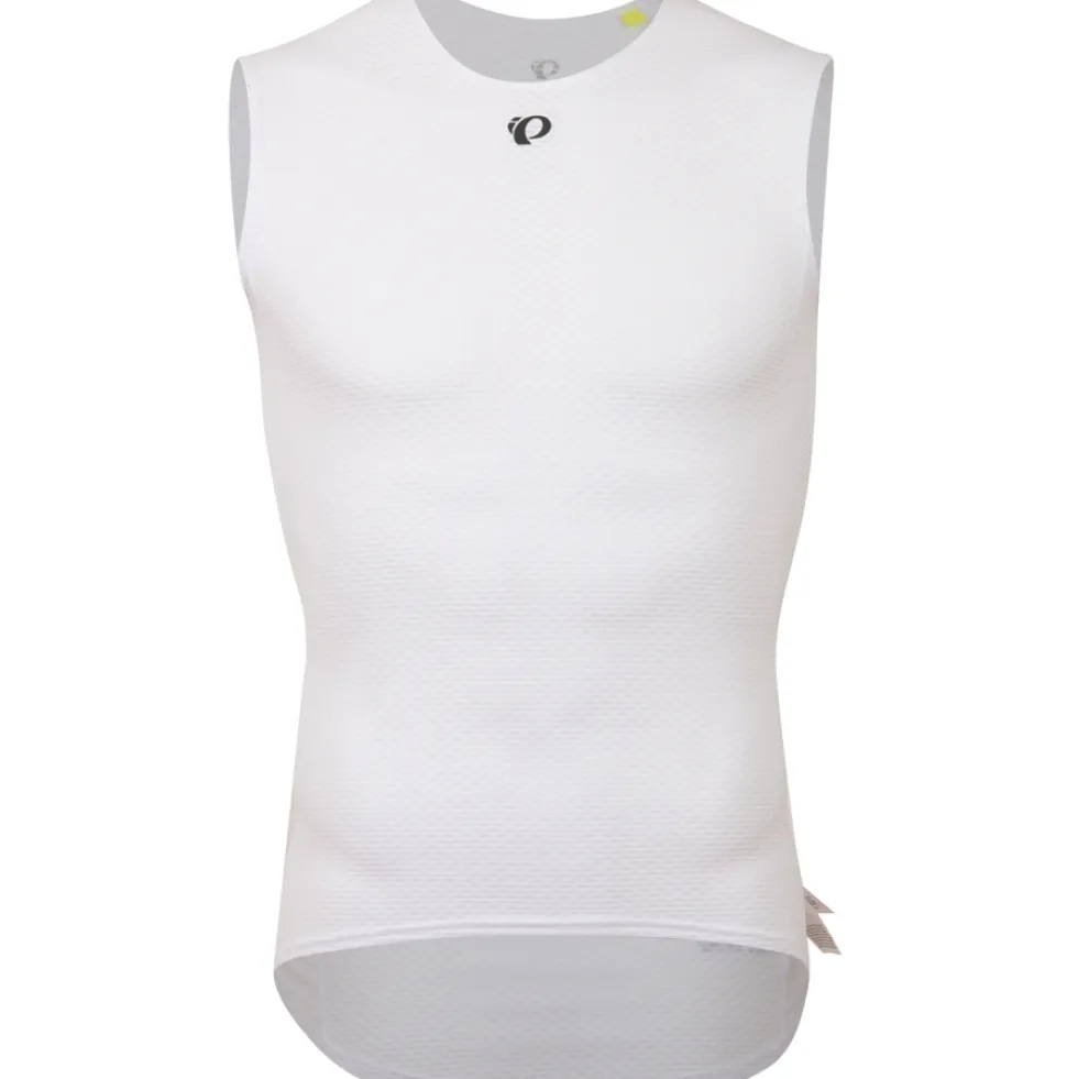 PEARL iZUMi Transfer Mesh Sleeveless Baselayer Heren 11122106 - wit - 508