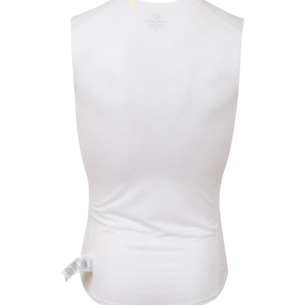 PEARL iZUMi Transfer Mesh Sleeveless Baselayer Heren 11122106 - wit - 508
