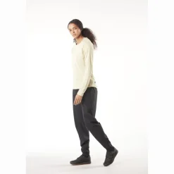 Picture Acaras Shirt met Lange Mouwen Tech Dames - Cement