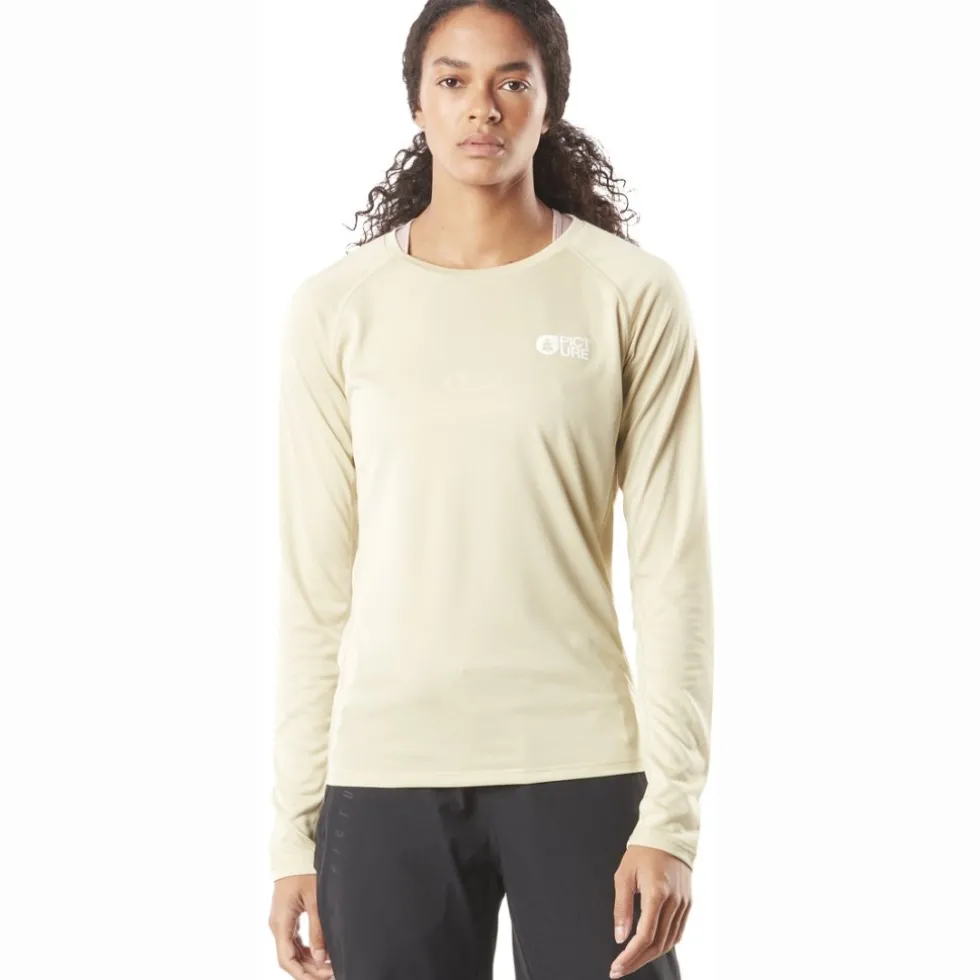 Picture Acaras Shirt met Lange Mouwen Tech Dames - Cement