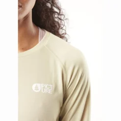 Picture Acaras Shirt met Lange Mouwen Tech Dames - Cement
