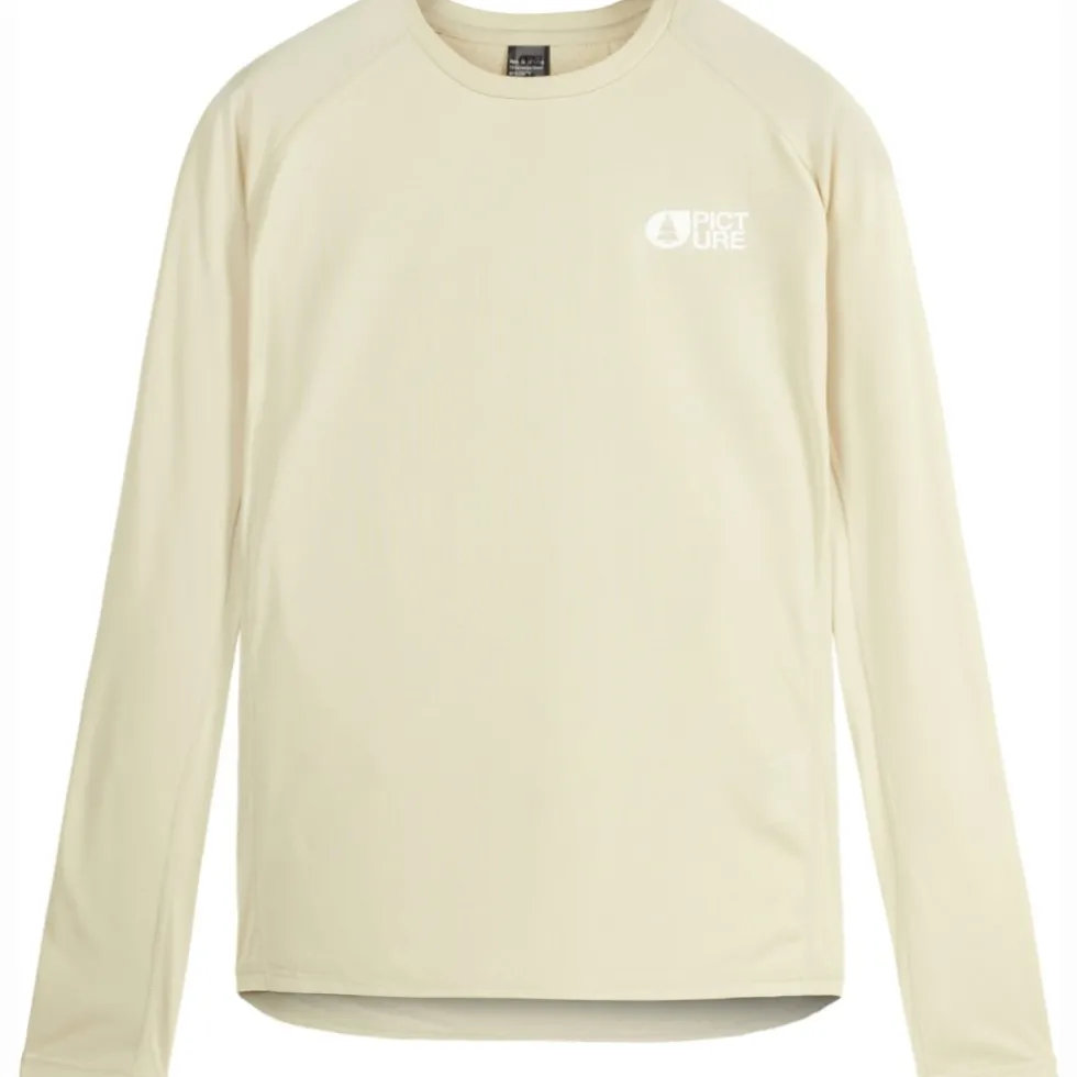 Picture Acaras Shirt met Lange Mouwen Tech Dames - Cement