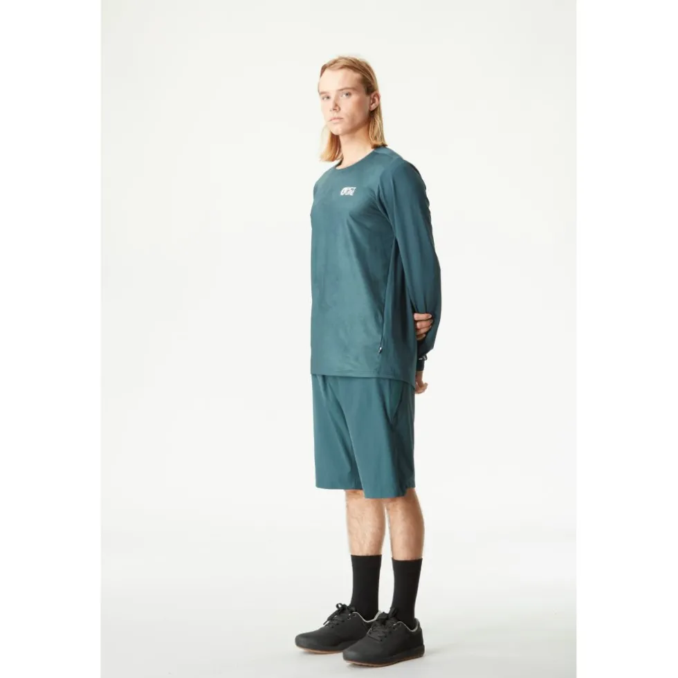 Picture Osborn Printed Shirt met Lange Mouwen Heren - Dark Earthly