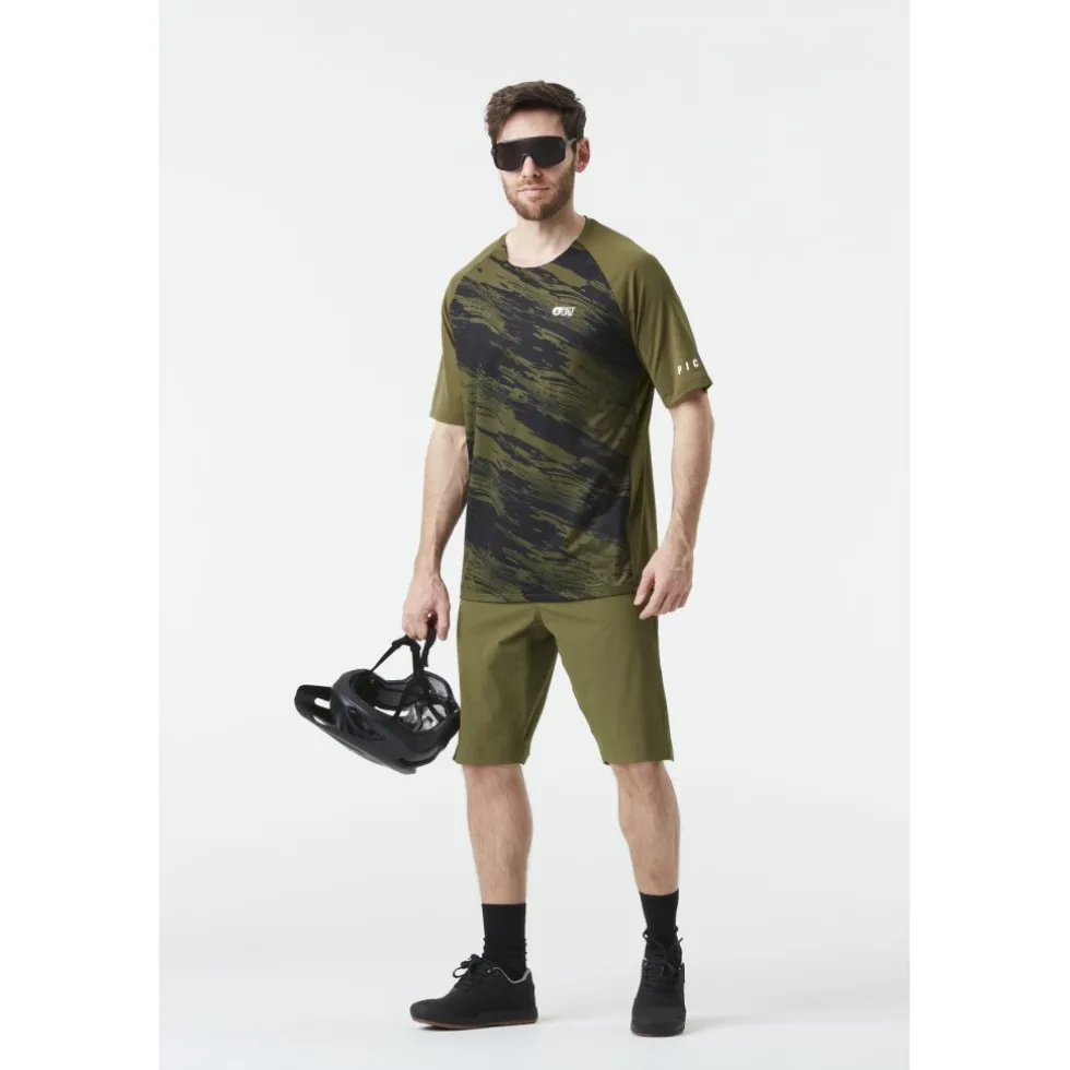 Picture Osborn Printed T-Shirt Heren - Magma Tobacco Print