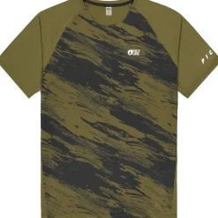 Picture Osborn Printed T-Shirt Heren - Magma Tobacco Print