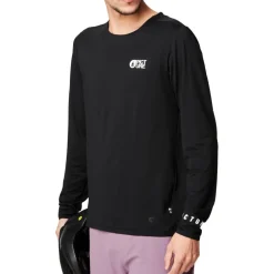Picture Osborn Shirt met Lange Mouwen Tech Heren - Zwart