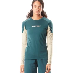 Picture Panamarka Merino Shirt met Lange Mouwen Dames - Deep Water