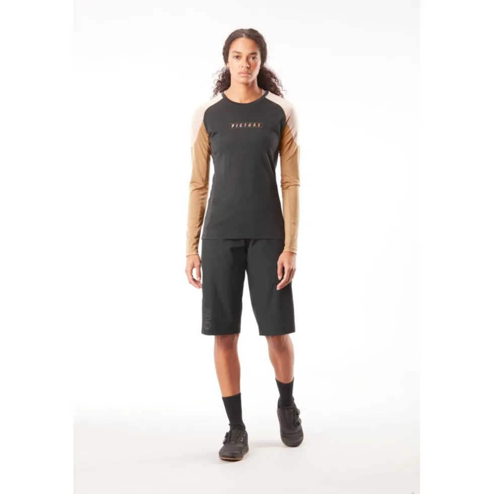 Picture Vellir 22.7 Inch Long Stretch Short Dames - Zwart