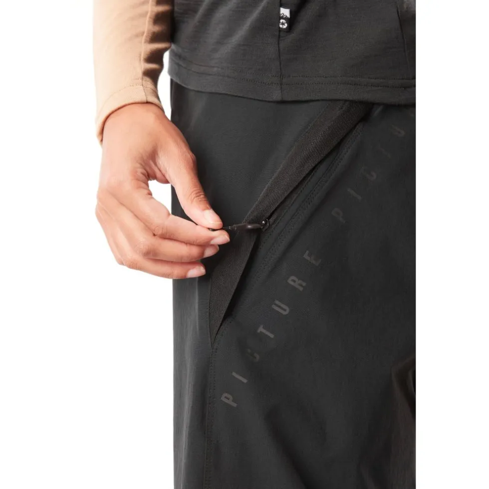 Picture Vellir 22.7 Inch Long Stretch Short Dames - Zwart