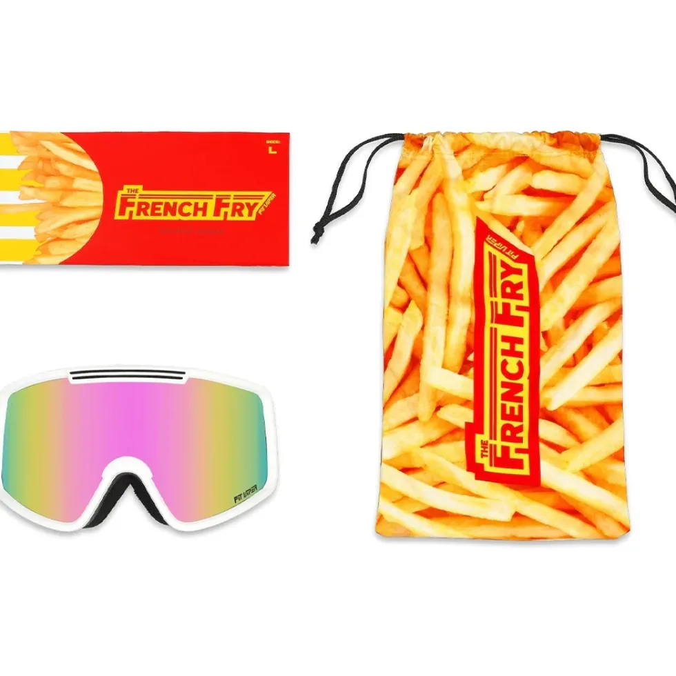 Pit Viper The French Fry Goggle - Small - Miami Nights / Pink