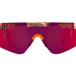 Pit Viper The Original 2.0 Bril - Wide - Actual Bush / HDPV Polarized Red
