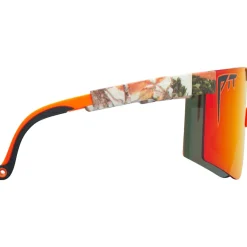 Pit Viper The Original 2.0 Bril - Wide - Actual Bush / HDPV Polarized Red