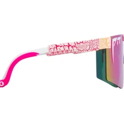 Pit Viper The Original 2.0 Bril - Wide - Aftershock / HDPV Polarized Blue Purple