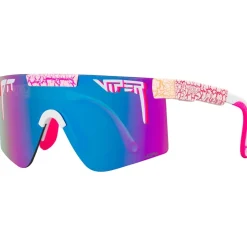 Pit Viper The Original 2.0 Bril - Wide - Aftershock / HDPV Polarized Blue Purple
