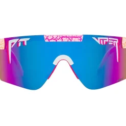 Pit Viper The Original 2.0 Bril - Wide - Aftershock / HDPV Polarized Blue Purple