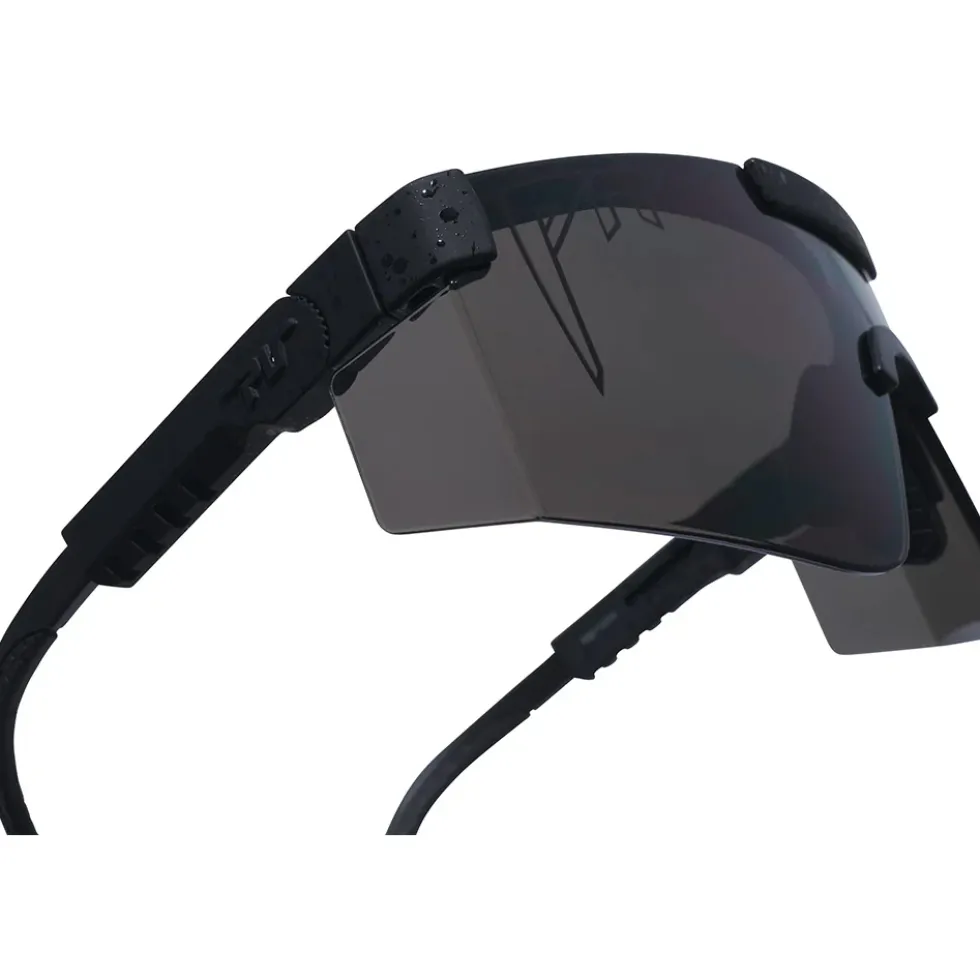 Pit Viper The Original 2.0 Bril - Wide - Blacking Out / BALL-ISTIC Smoke