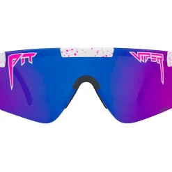 Pit Viper The Original 2.0 Bril - Wide - LA Brights / HDPV Polarized Pink-Purple