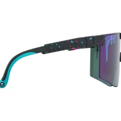 Pit Viper The Original 2.0 Bril - Wide - Midnight / HDPV Polarized Purple
