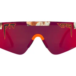 Pit Viper The Original Bril 2.0 - Actual Bush / HDPV Polarized Red