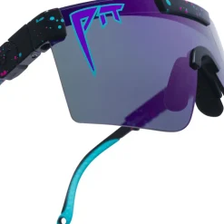 Pit Viper The Original Bril 2.0 - Midnight / HDPV Polarized Purple