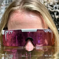 Pit Viper The Original Bril 2.0 - Miami Nights / HDPV Polarized Pink