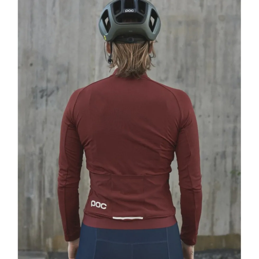 POC Ambient Thermal Fietsshirt Dames - 1133 Garnet Red
