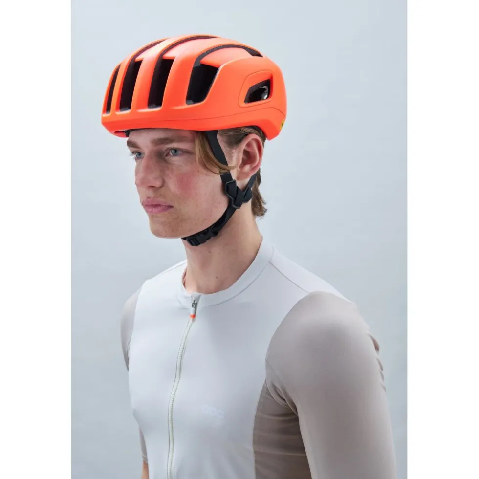 POC Cytal MIPS Helm - 8879 Uranium Black Matt/Hydrogen White with Logo