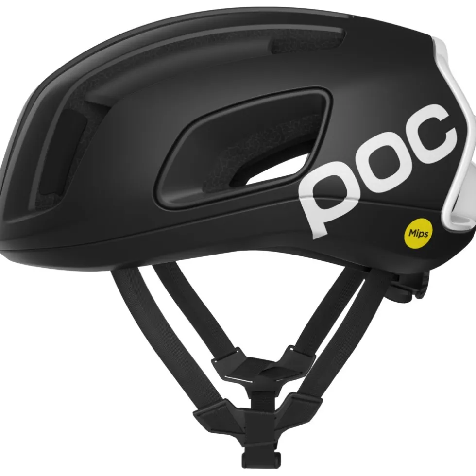 POC Cytal MIPS Helm - 8879 Uranium Black Matt/Hydrogen White with Logo