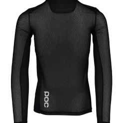 POC Essential Layer Shirt met Lange Mouwen Heren - 1002 Uranium Black