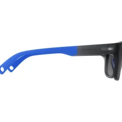 POC Evolve Bril Kinderen - Uranium Black Trans/Fluo Blue - Clarity Pocito/Sunny Grey