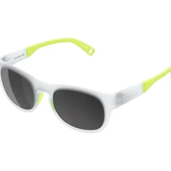 POC Evolve Bril Kinderen - Uranium Black Trans/Fluo Limegreen - Clarity Pocito/Sunny Grey