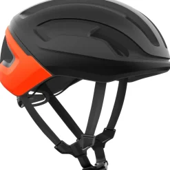 POC Omne Air MIPS Helm - 8872 Uranium Black Matt/Fluorescent Orange Matt