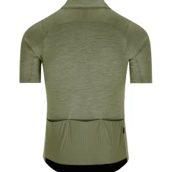 Q36.5 Adventure Tech Merino Korte mouw shirt heren - drab green