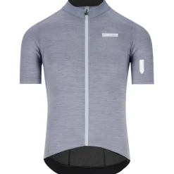 Q36.5 Adventure Tech Merino Korte mouw shirt heren - grisaille blue