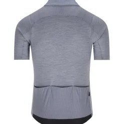 Q36.5 Adventure Tech Merino Korte mouw shirt heren - grisaille blue