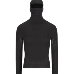 Q36.5 Base Layer 5 Plus Hemd met Lange Mouwen met Capuchon Heren - zwart