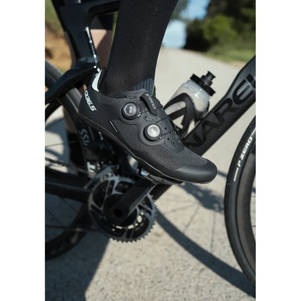 Q36.5 Gregarius Racefietsschoenen Heren - zwart