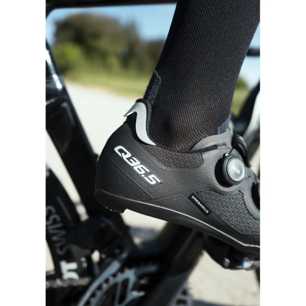 Q36.5 Gregarius Racefietsschoenen Heren - zwart