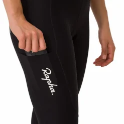 Rapha 3/4 Leggings Dames - zwart/wit