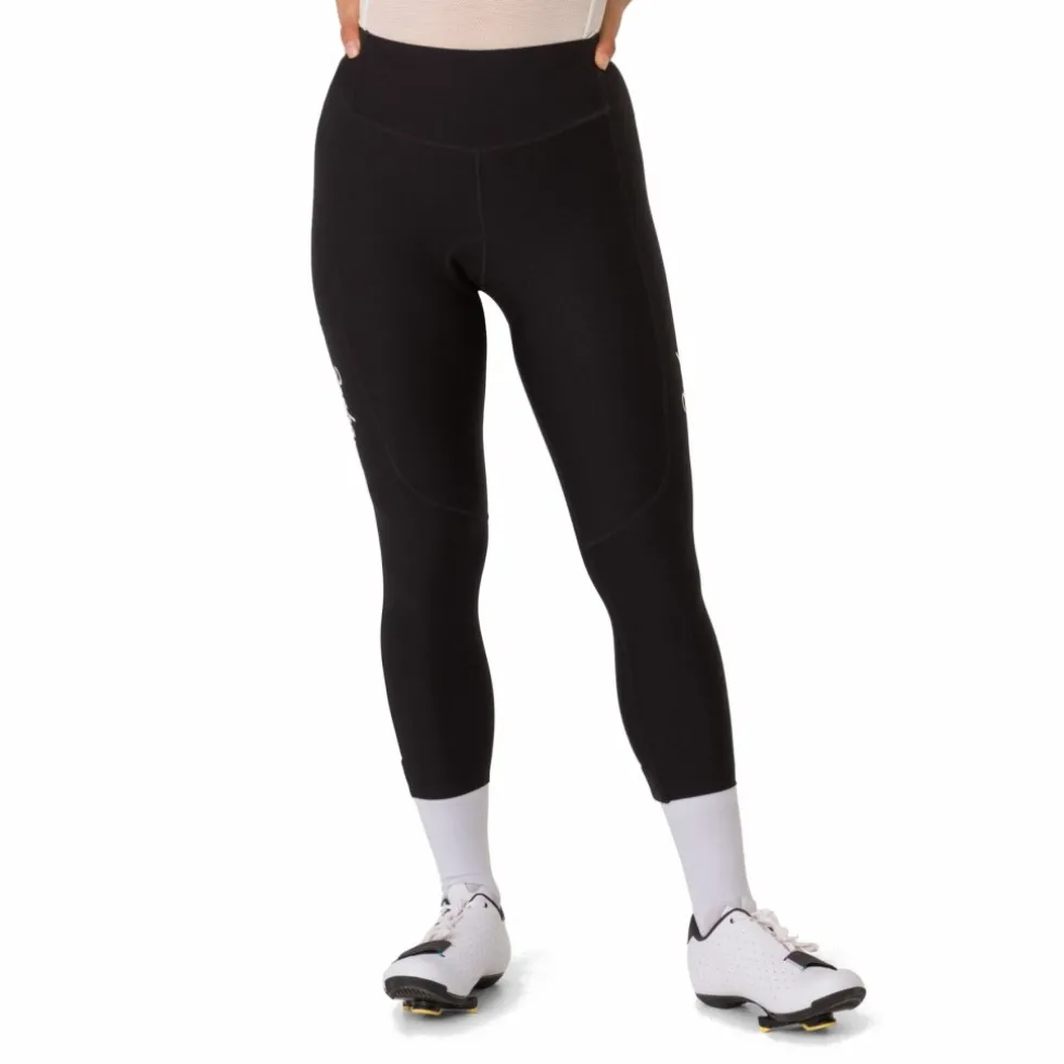 Rapha 3/4 Leggings Dames - zwart/wit